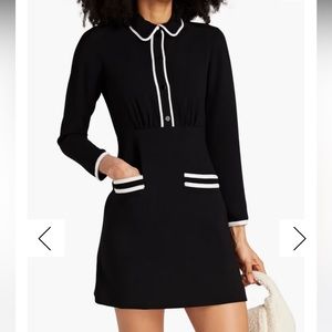 Sandro - Bown braid trimmed dress 34